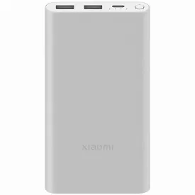 Внешний аккумулятор Xiaomi Power Bank 3 (PB100DZM), 10000 mAh, Silver, серебристый